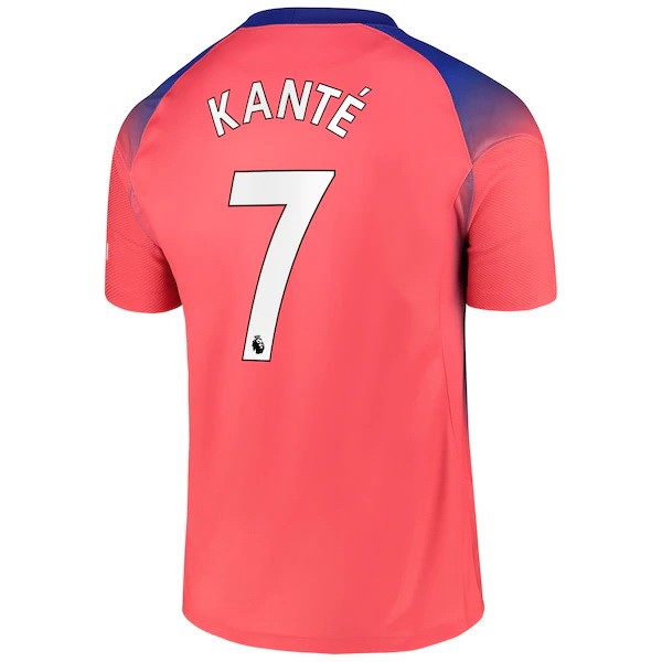 Camiseta Chelsea NO.7 Kante Tercera equipo 2020-2021 Naranja